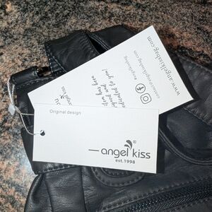 NWT Angel Kiss Elegant Black Handbag